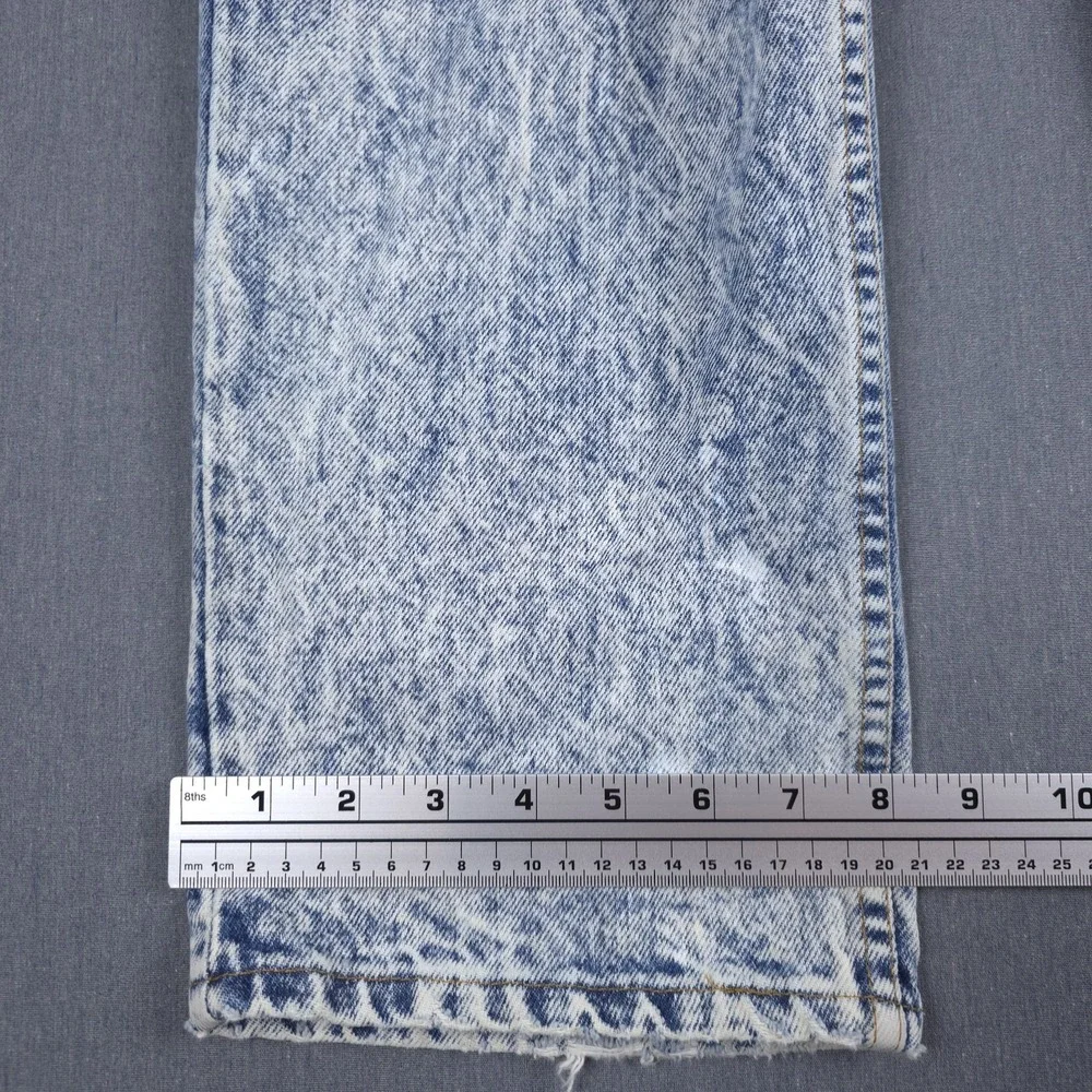 Vintage Levis 540 Jeans Mens 34x30 (Fits 32x30) Acid Wash Denim 80s USA‎ Red Tab